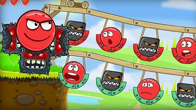 КРАСНЫЙ ШАРИК,  КРАСНЫЙ НЕСНОСНЫЙ ШАРИК,  RED BALL4
