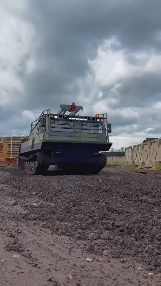 ТГВ-7 с буровой установкой УРБ
