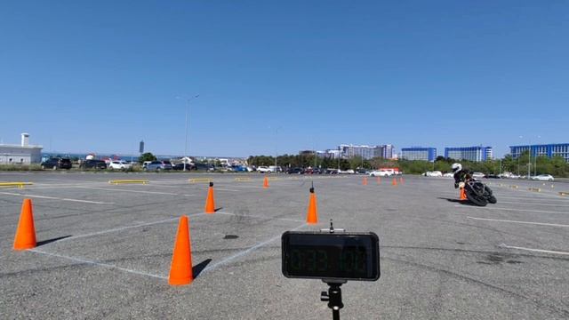 Gymkhana GP 2025 stage1 / Nosal Julia Honda VTR 250 / heat 4