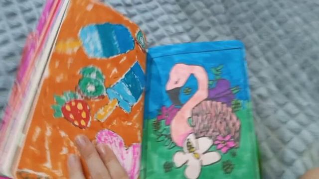 обзор на мой скетчбук 💌