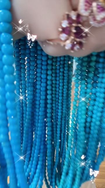 250528-10 The Natural Turquoise Bead Strand: Geological Almanac Around the Neck