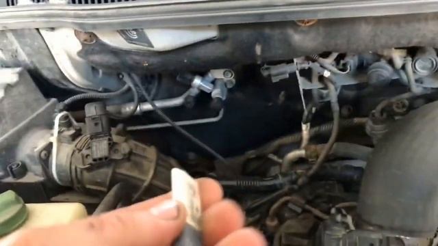 Фольксваген Т5 2 0 TDI устраняем ошибку по дросселю Р2100