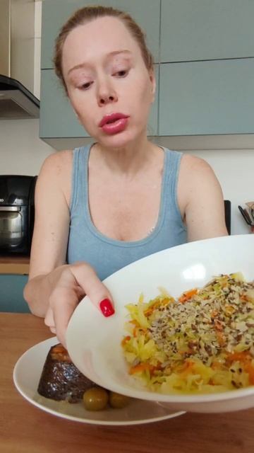 Мой завтрак на кето-лайт #машатафье