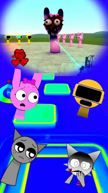 tcWwDo4W6lQ - Incredibox Sprunki ep2 Zoonomaly theme song Tiles Hop #tileshopshorts #sprunkiincredib