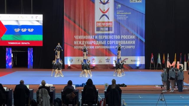 Виктори Джуниор. Чирлидинг группа. Первенство России 2