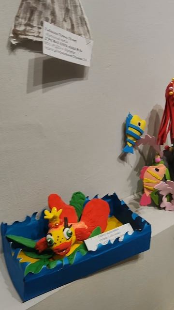 Выставка работ номинации "Театр своими руками"