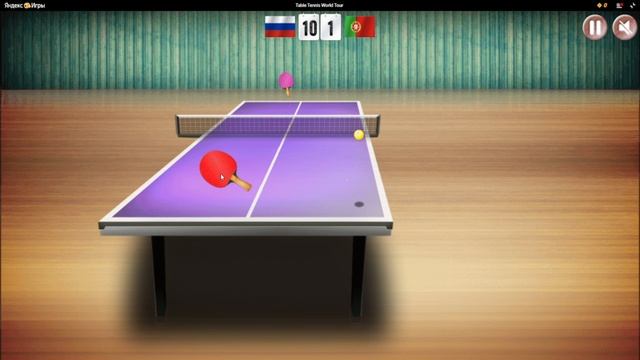 Бью по мячу ракеткой 10 часов