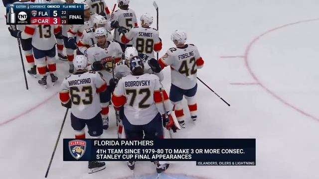 Panthers STANLEY CUP FINAL bound for THIRD-straight time!