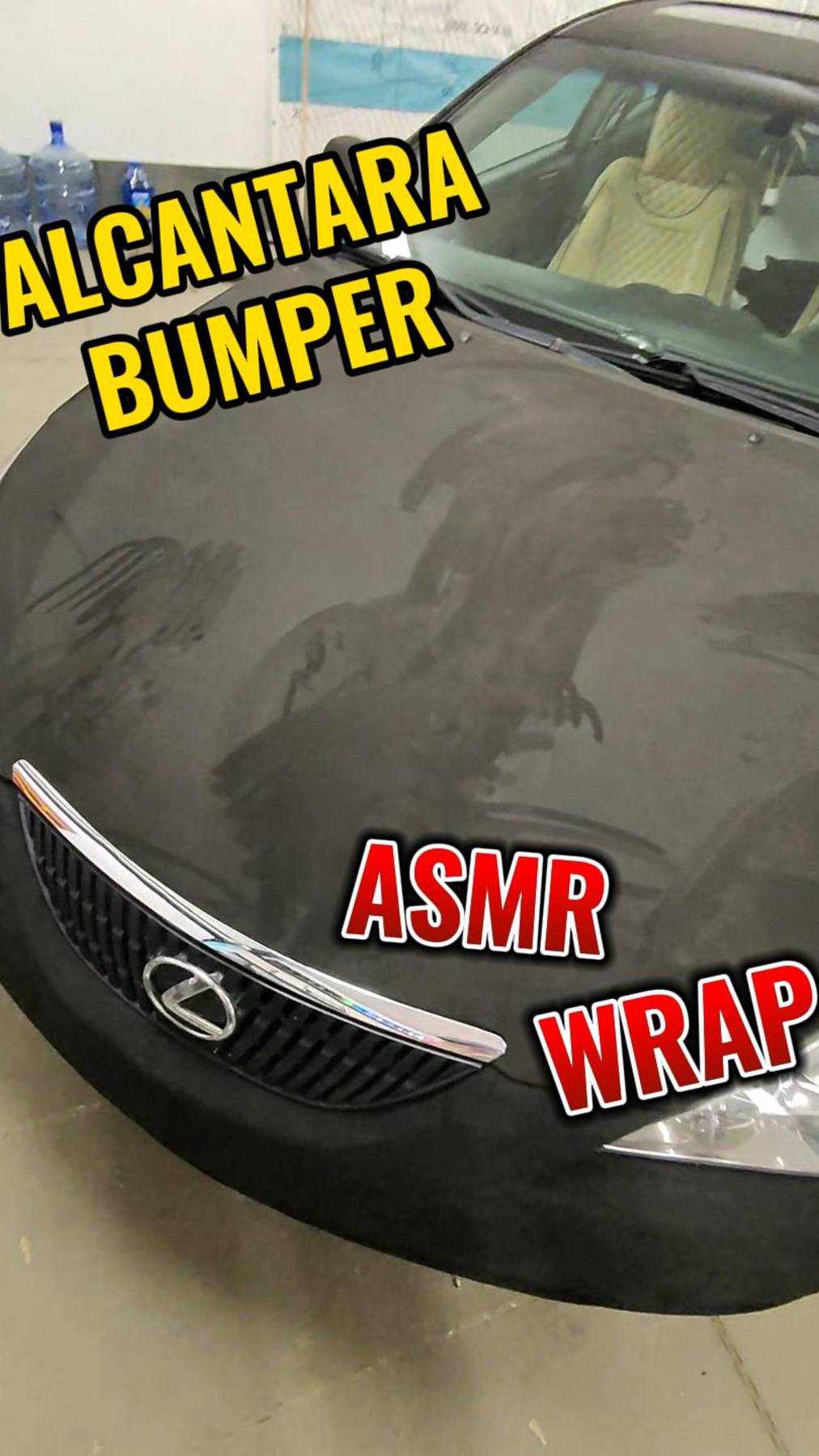 Alcantara Bumper ASMR Wrap