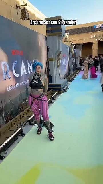 You ready_ __@riotgames __@Netflix_Geeked __@leagueoflegends #leagueoflegends #jinx #arcane