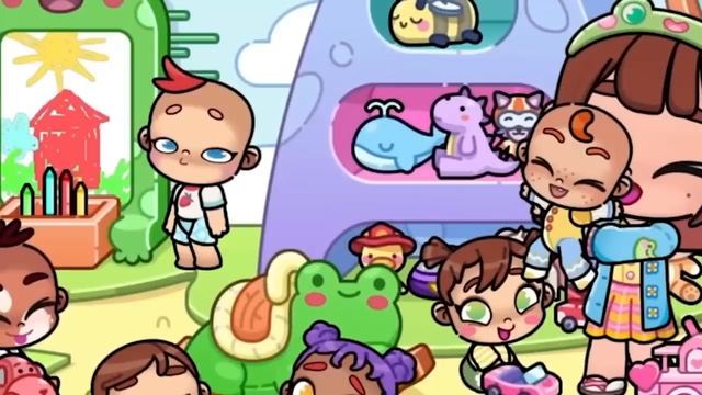 MilaGameГРУППА ЛЯГУШКА 👶🐸 САДИК ОБНОВЛЕНИЕ в AVATAR WORLD !