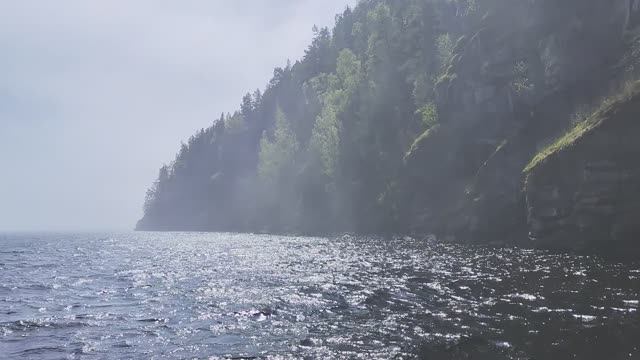 Ладожские шхеры в туман