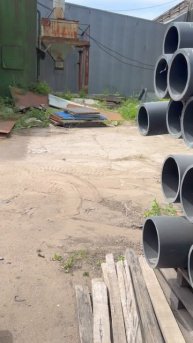 Полиэтиленовая техническая труба для воды, канализации, кабеля.