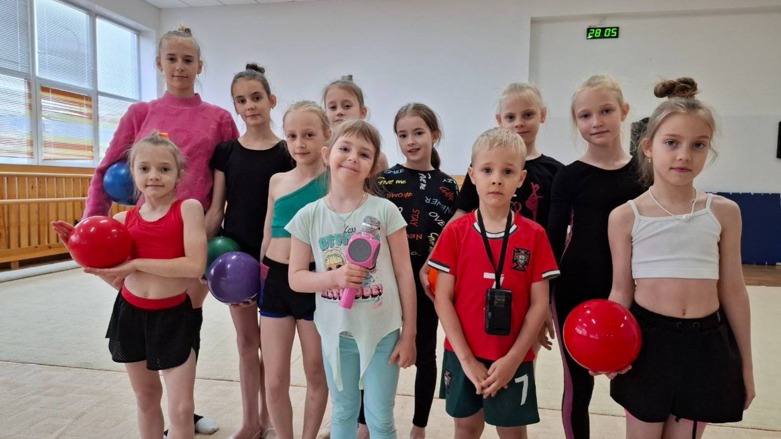 Спортивный репортаж об Александре Устинович, тренере по художественной гимнастике