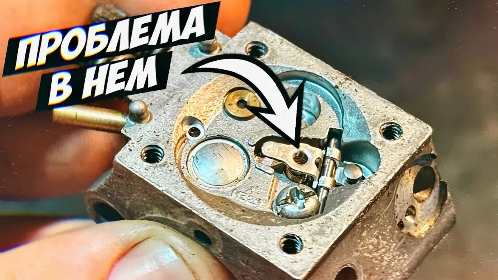 НЕ ЗАВОДИТСЯ БЕНЗОПИЛА? Проблема может быть в карбюраторе