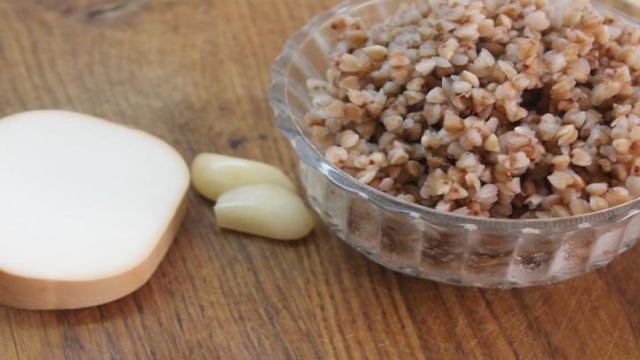 Гречневые котлеты с плавленным сыром