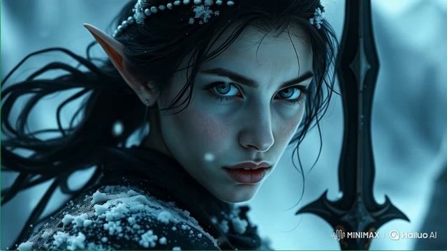 Эльфийка 2 (нейросети)
