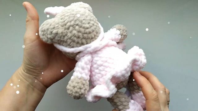 Игрушки плюшевые вязанные VLOG#2
