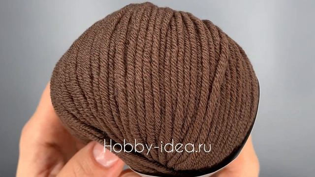 Gazzal Wool 90 3663 Тёмно-коричневый