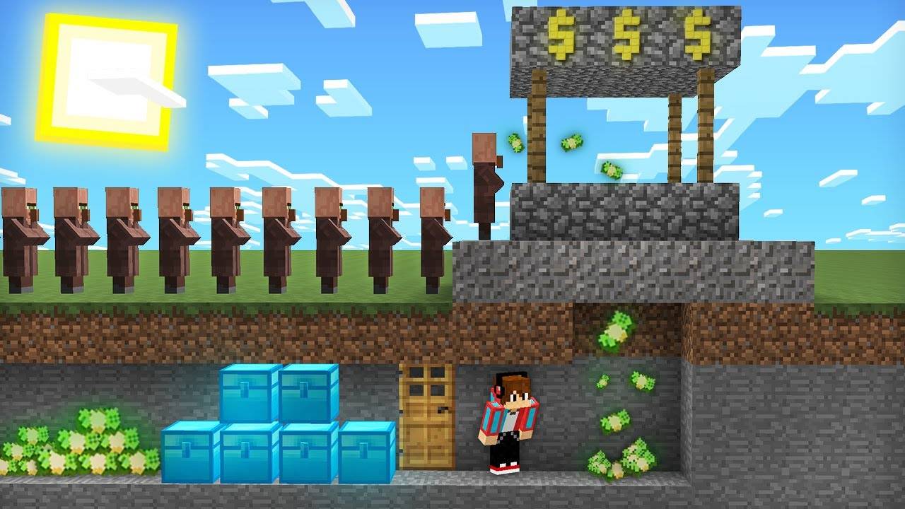 ЗАЧЕМ Я ОГРАБИЛ ВСЕХ ДЕРЕВЕНСКИХ ЖИТЕЛЕЙ В МАЙНКРАФТ  Компот Minecraft