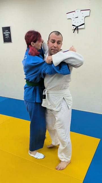 Учикоми в дзюдо. Отработка тяги рук для бросков.