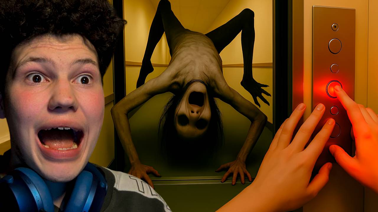 😱Этот ЛИФТ Хочет тебя УБИТЬ [Horror Elevator 😱]