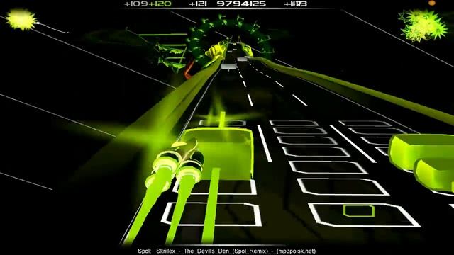 βιąςķ Ģђŏşŧ™ играет в Audiosurf