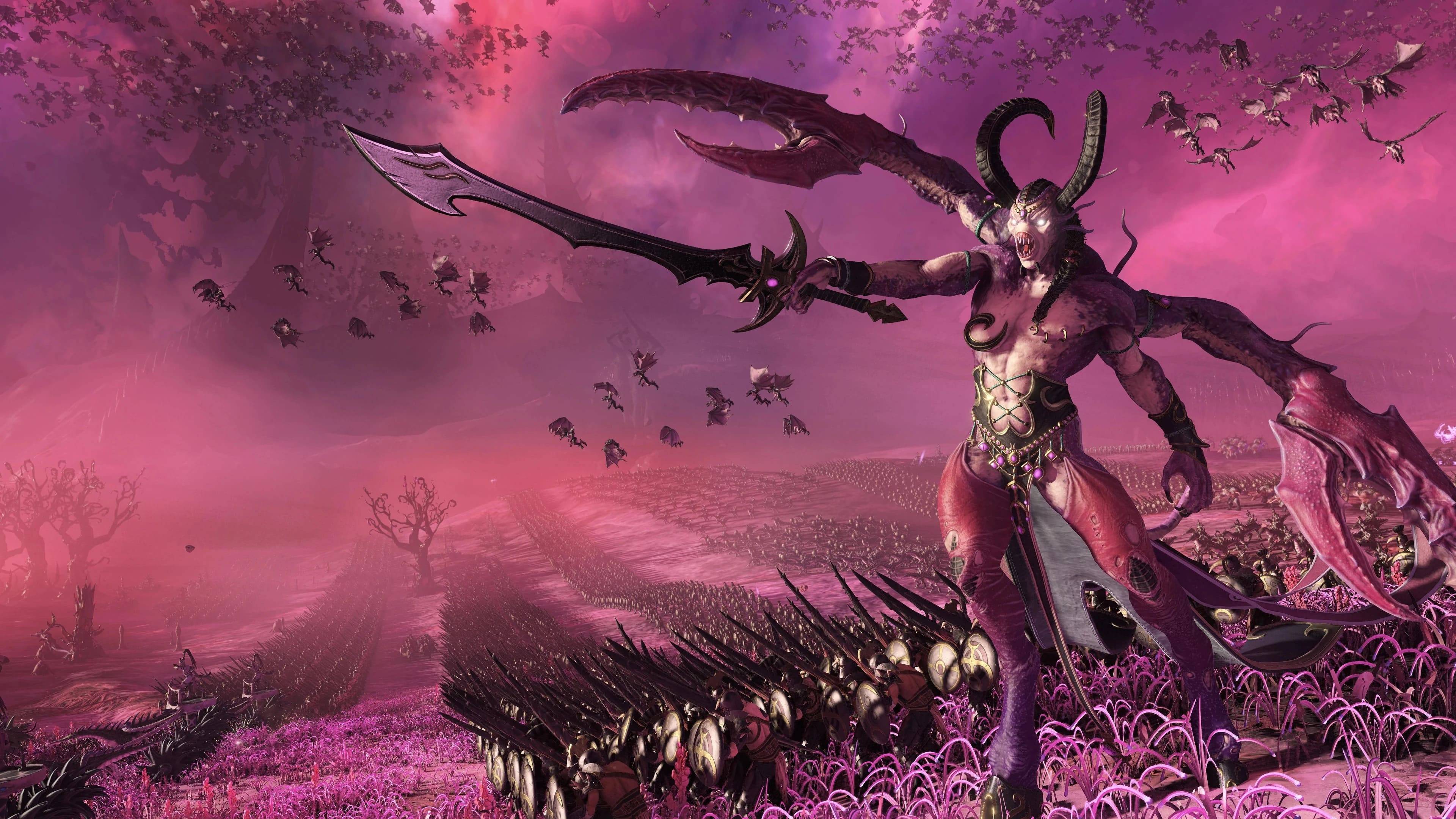 Total War: Warhammer III ( SFO- Scorched Earth ) 3# Нкари (Сланеш) лег +10