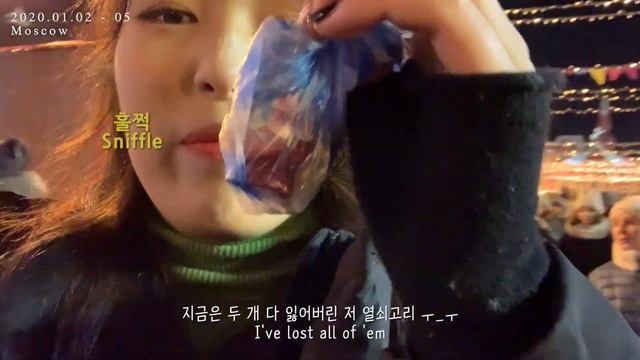 Кореяка одна в России 🇷🇺🚂[ep.5] 나홀로 모스크바 여행 ¦ 크리스마스 In 러시아 🎄✨