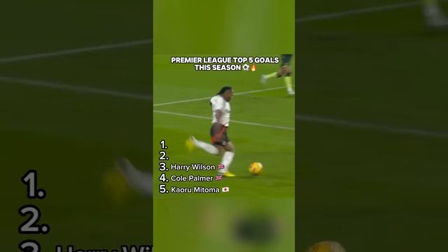 Premier league top 5 goals 🔥