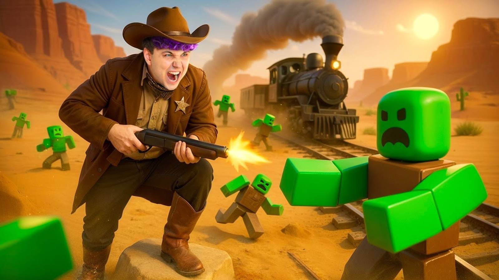 ВЫЖИВИ если СМОЖЕШЬ в ＂Мертвые рельсы＂ в ROBLOX