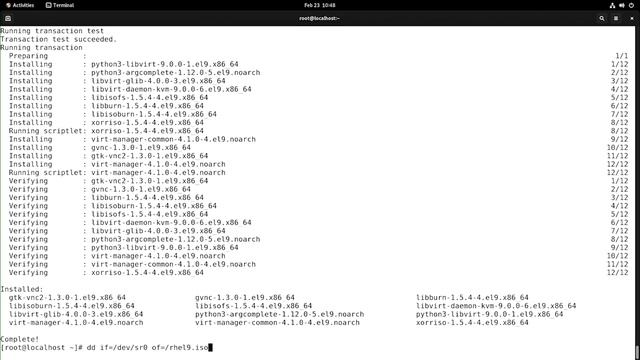 003. 16.2 Using virt-manager to run a Virtual Machine