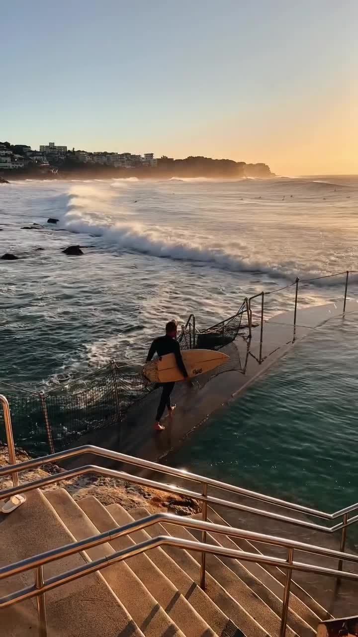 #австралия #вода #закат #люди