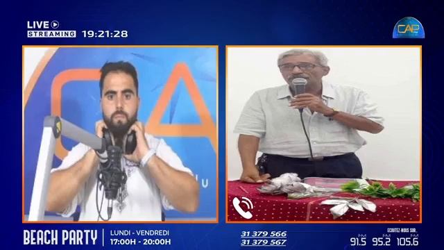 الشاعر المختار المختاري في ضيافة محطة كاب اف ام