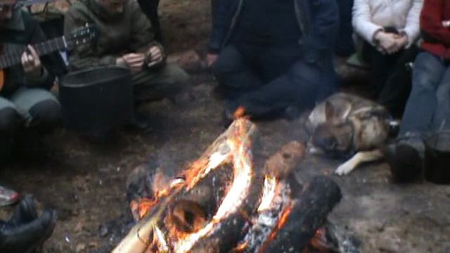 РЭКС окт2011 у костра