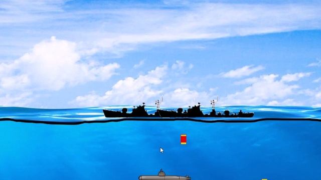 Игра Подводная лодка 1 на скретч