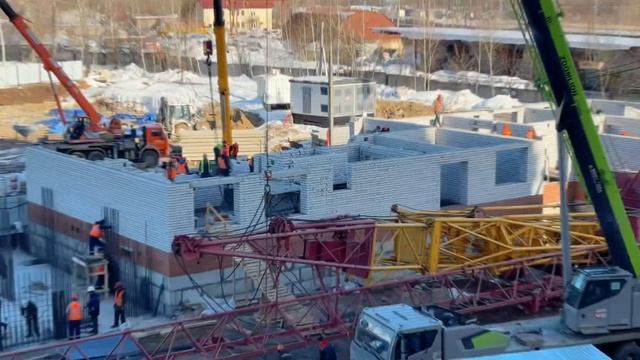 ЖК Династия 3 и 4 дом. Динамика строительства