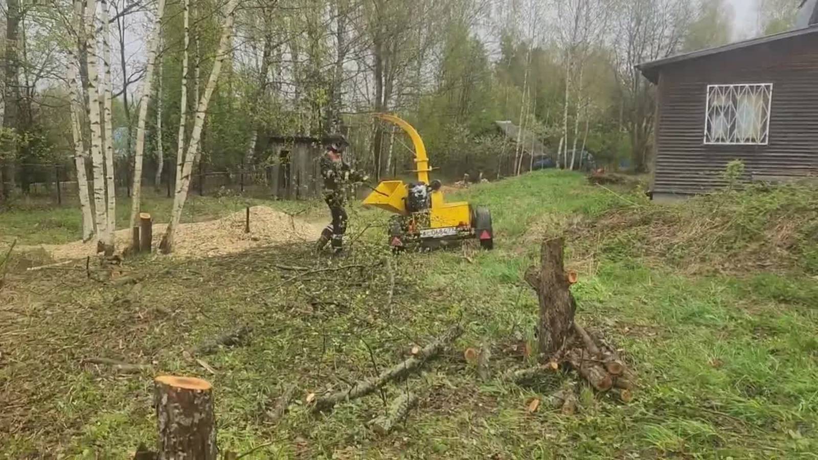 Тест-драйв измельчителя веток Каваст: Мощность, производительность и удобство в действии!