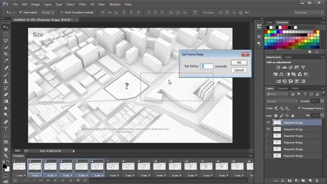 3.10 Creating an animation in Adobe Photoshop CC - ThinkParametric