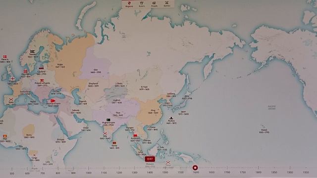 история России на карте