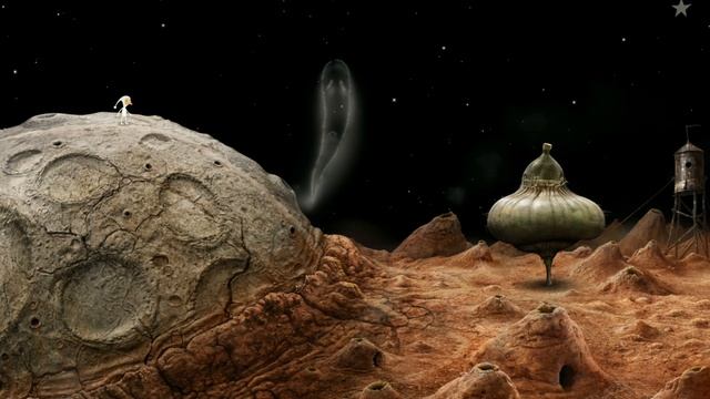 Часть 64 Прохождение игры Samorost 3 На красном астероиде смотрим историю нападения дракона