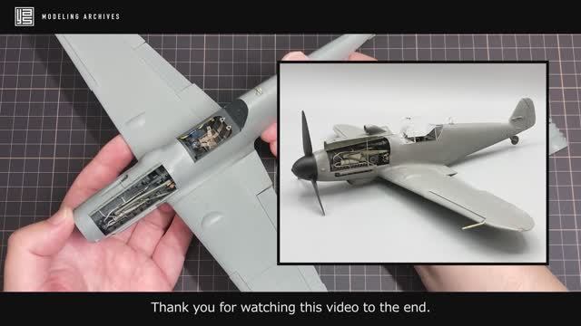 Messerschmitt Bf109 G-6 [Full Build Part 2] BORDER MODEL 1_35 - English subtitled version