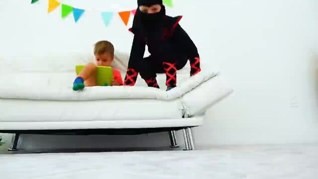 Влад и Никита - Влад хочет быть ниндзя