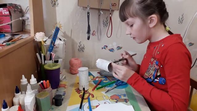 Как сделать пенал из бумаги своими руками.