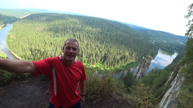 "Чертов палец" или обзор с вершины Усьвинских столбов