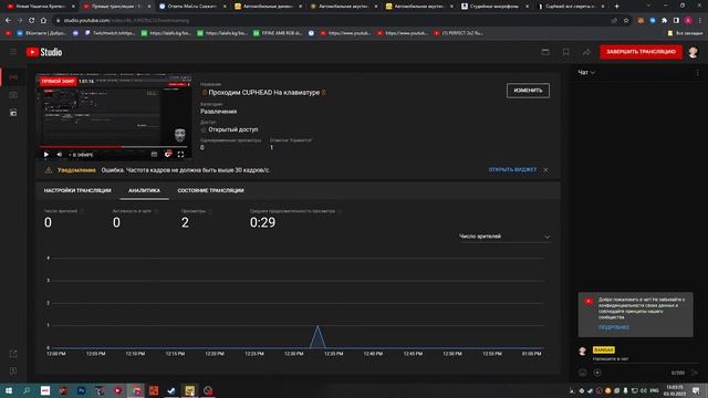 👩🏿🦲Проходим CUPHEAD На клавиатуре👩🏿🦲
