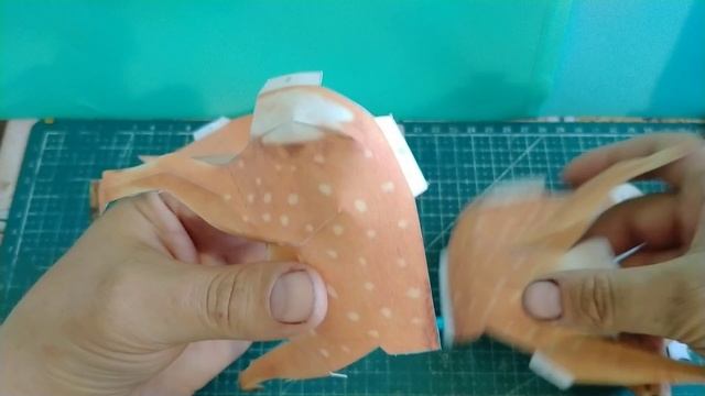 Олень из бумаги своими руками.