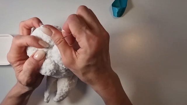 How to make a cute bunny a few easy steps. #crochet#crochetbunny#amigurumi#вязание
