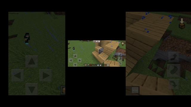 Как сделать пропадающую
появляющиеся лестницу в Майнкрафте