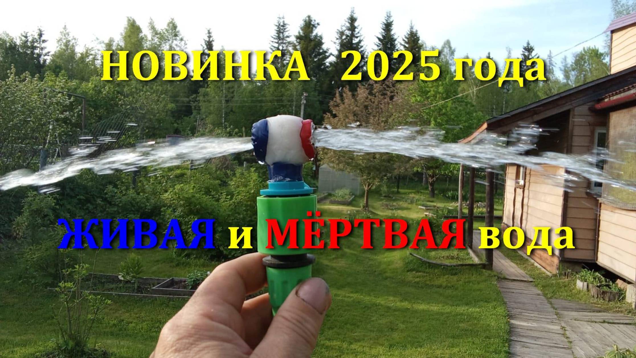 ЖИВАЯ и МЁРТВАЯ вода